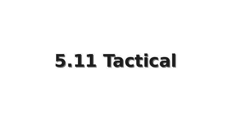 5.11 Tactical
